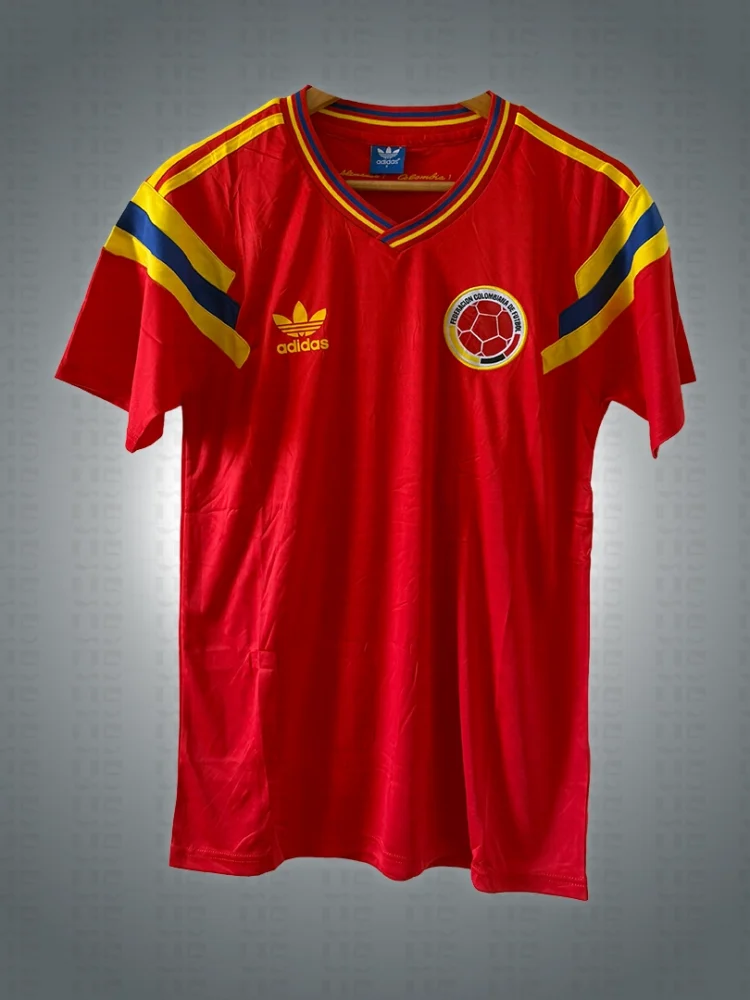 Colombia Retro 1990 Roja Visitante